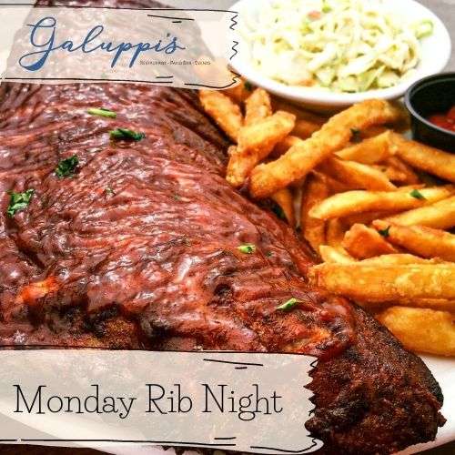 Dinner Special | monday rib night.