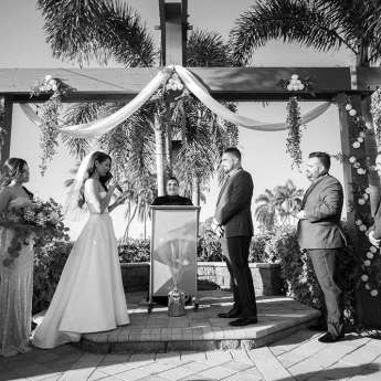 reosina dibello wedding ceremony