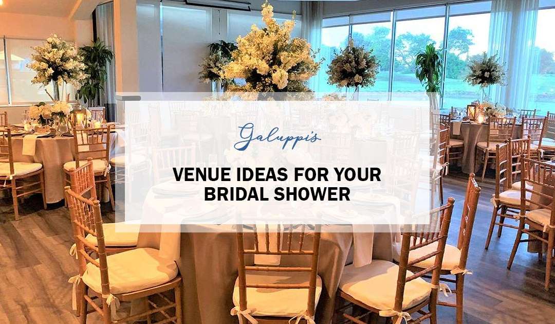 Venue Ideas For Your Bridal Shower