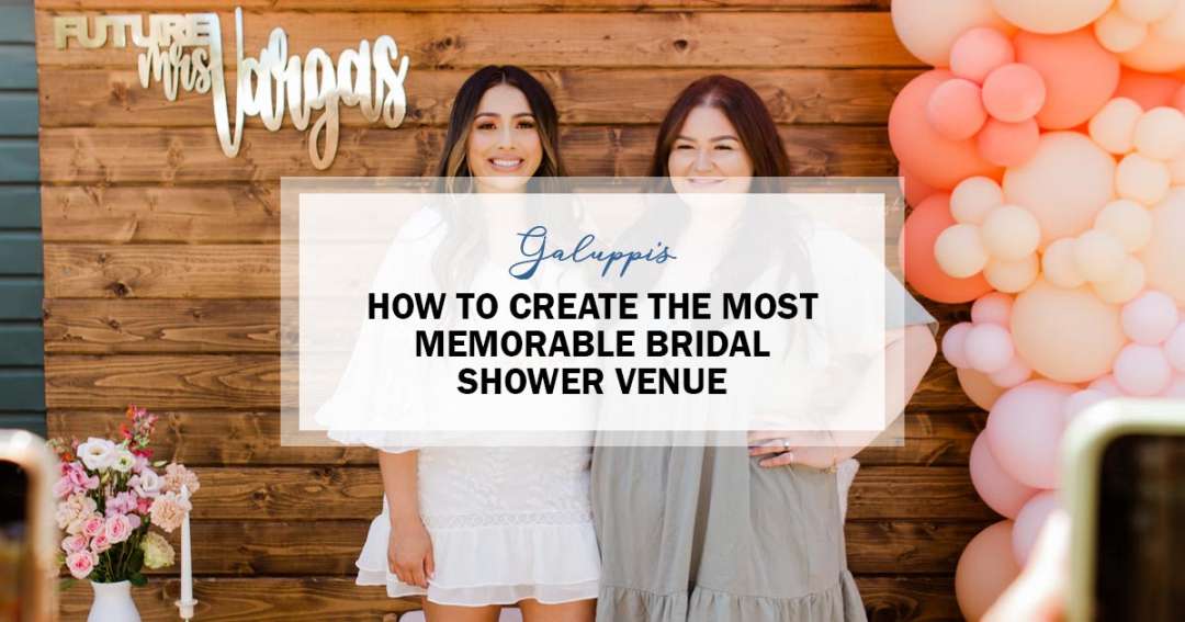All The Important Details A Bridal Shower Venue Needs