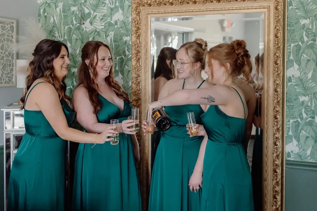 wedding bridal suite