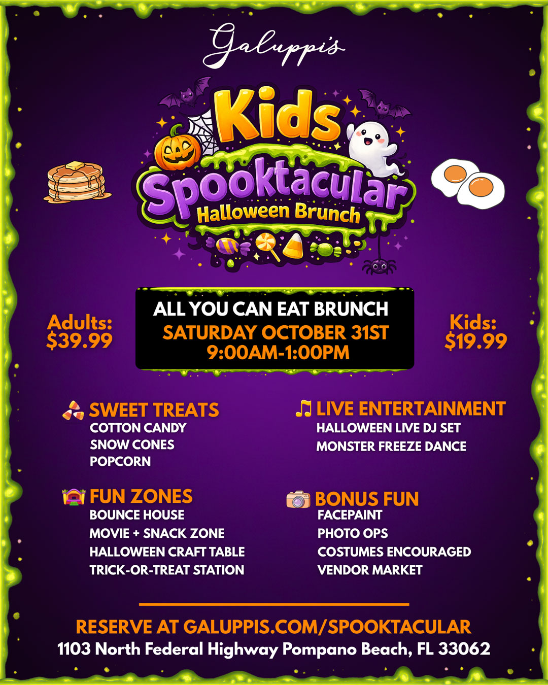 Spooktacular Halloween Brunch
