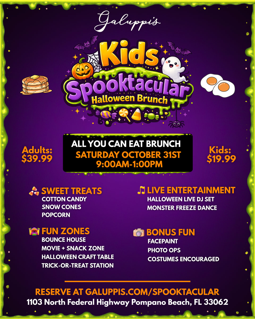 Spooktacular Halloween Brunch