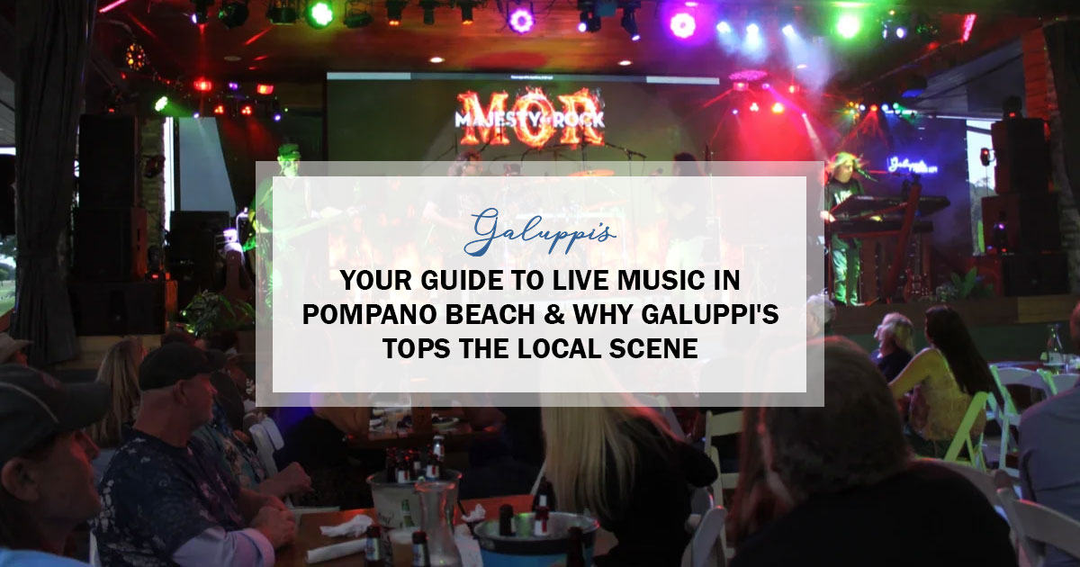live music pompano beach