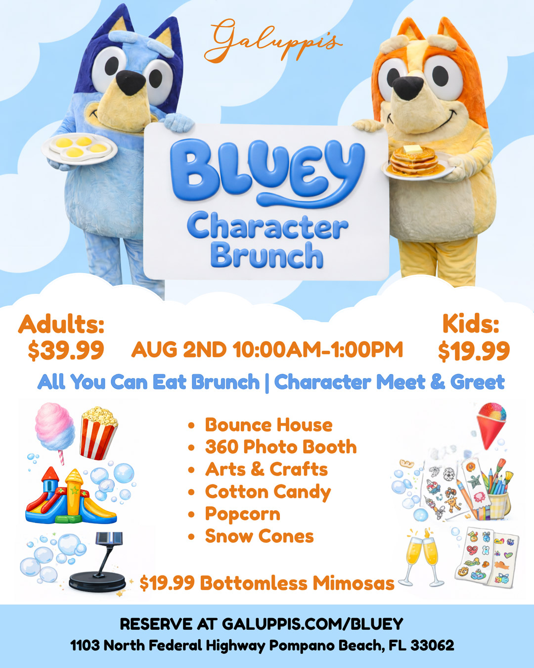 Bluey Character Brunch