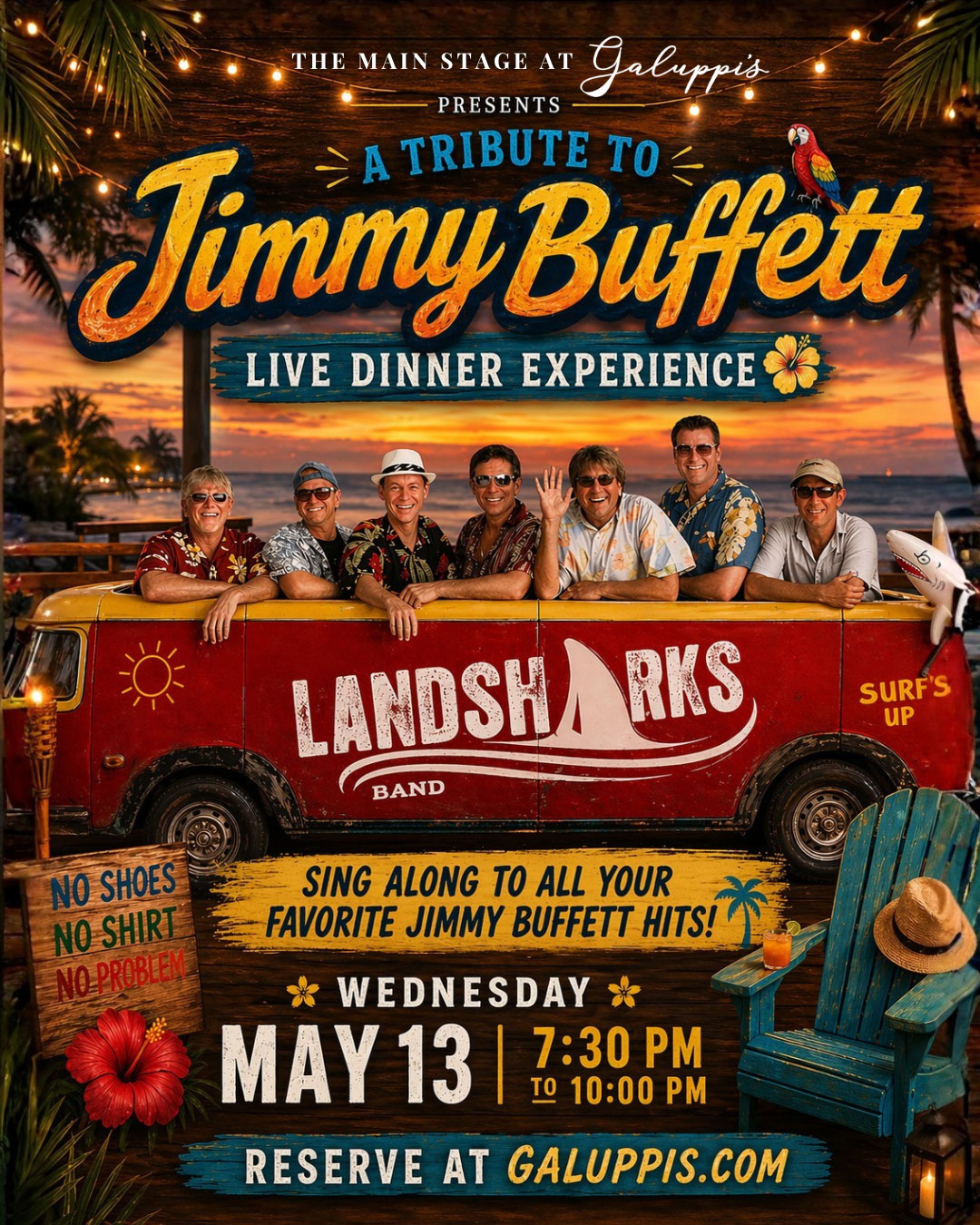 Jimmy Buffet Live Dinner Show