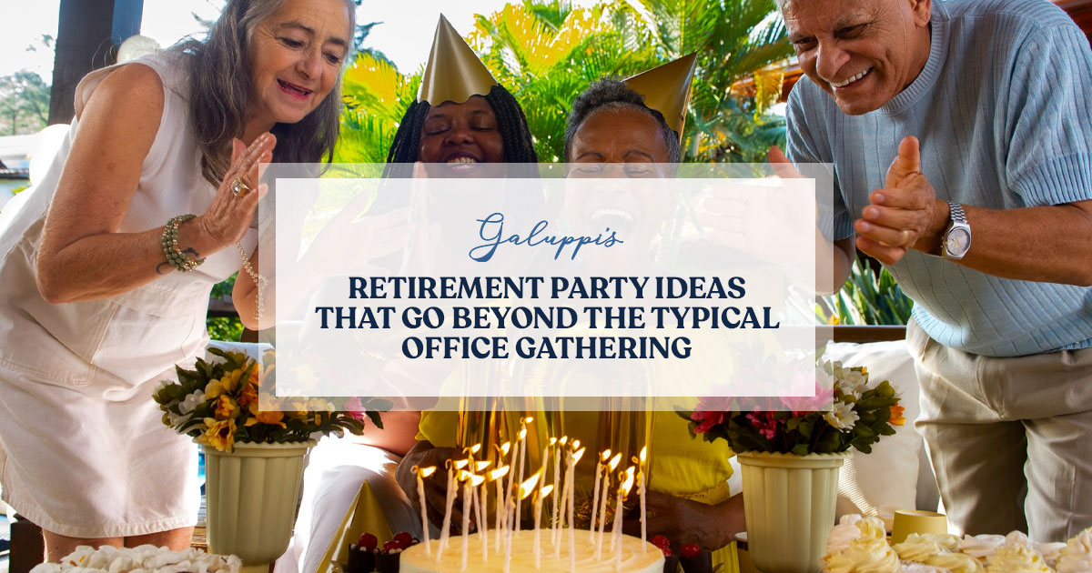 retirement party venues