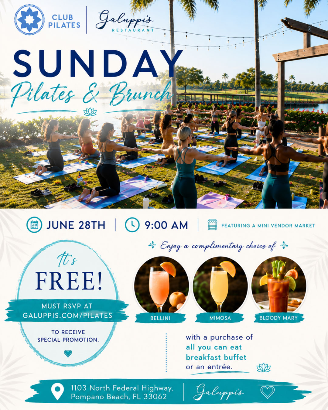 Pilates & Brunch