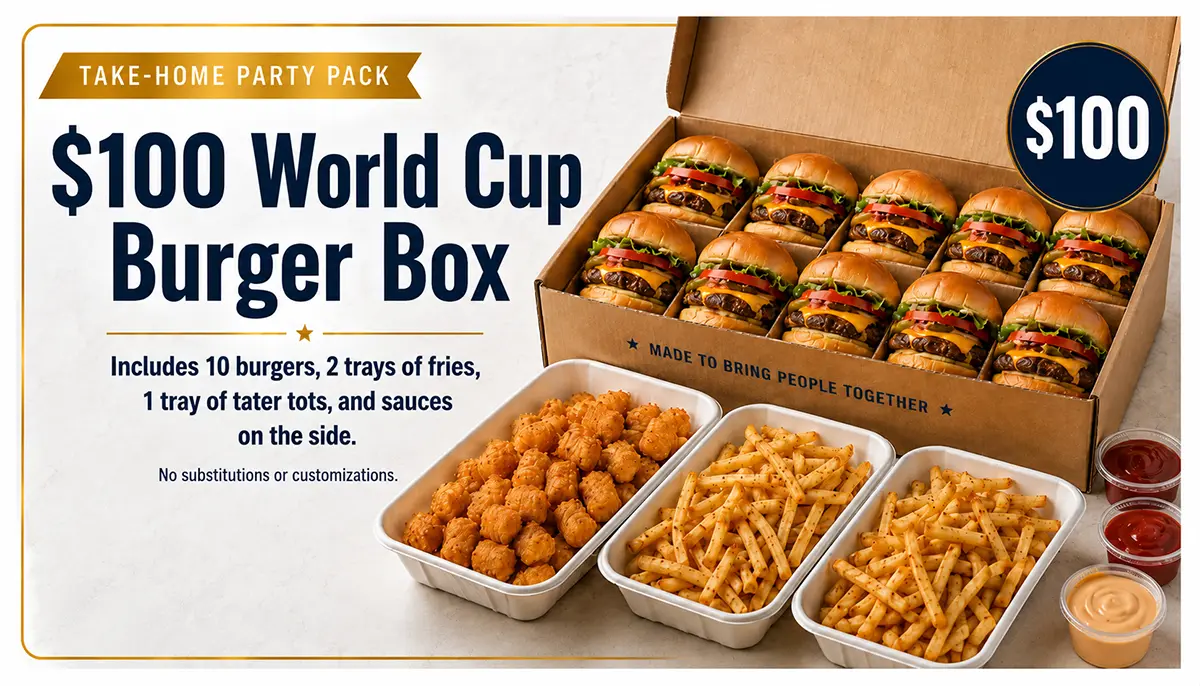 world cup burger box