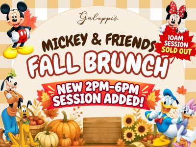 Mickey & Friends Fall Brunch