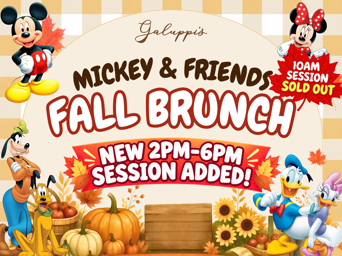 Mickey & Friends Fall Brunch