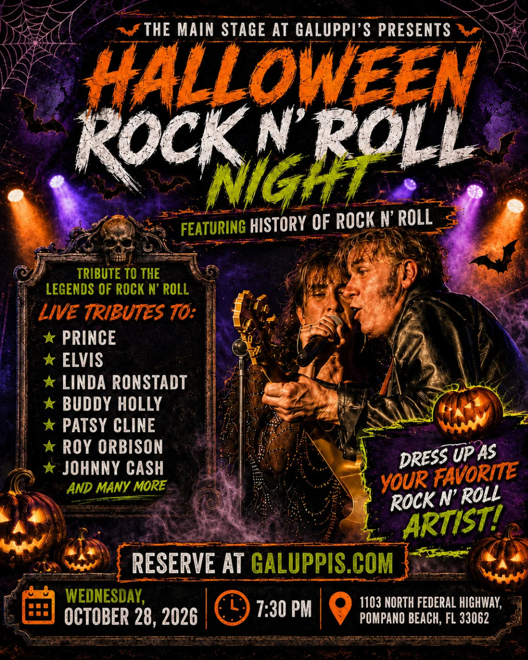 Halloween Rock N' Roll Night