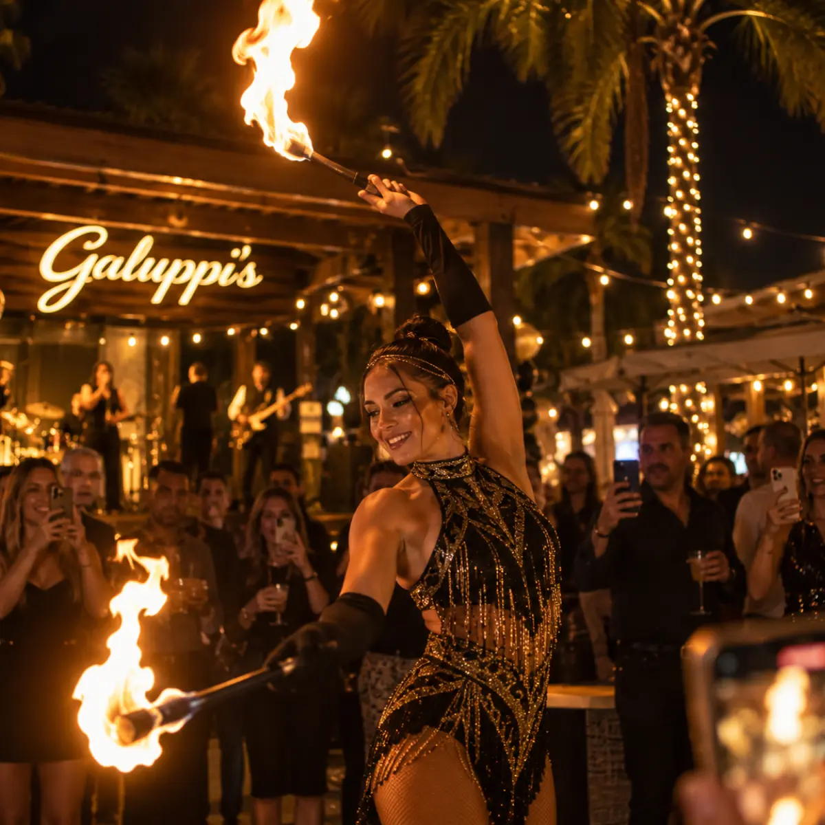 FIRE DANCERS