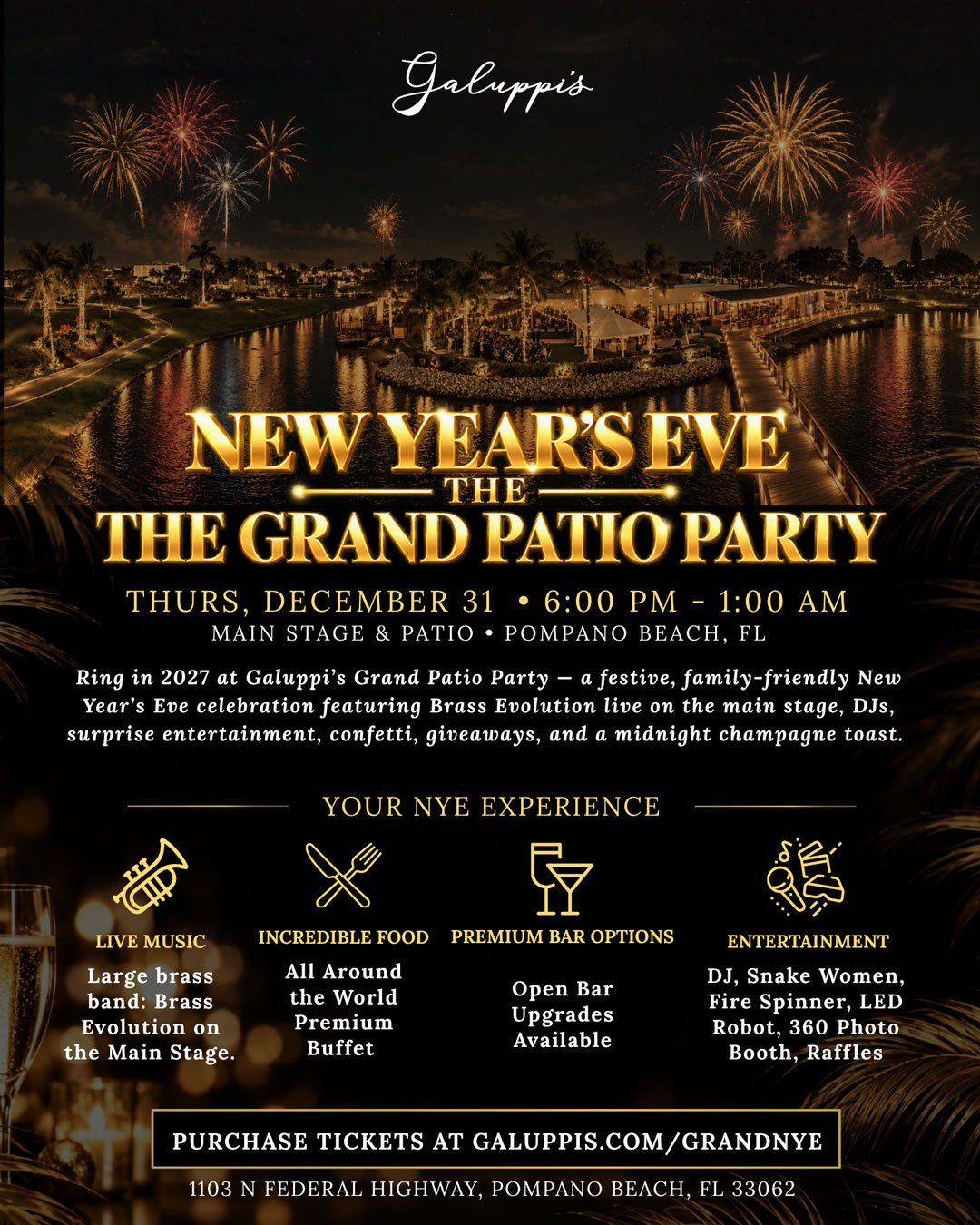 The Grand Patio Party
