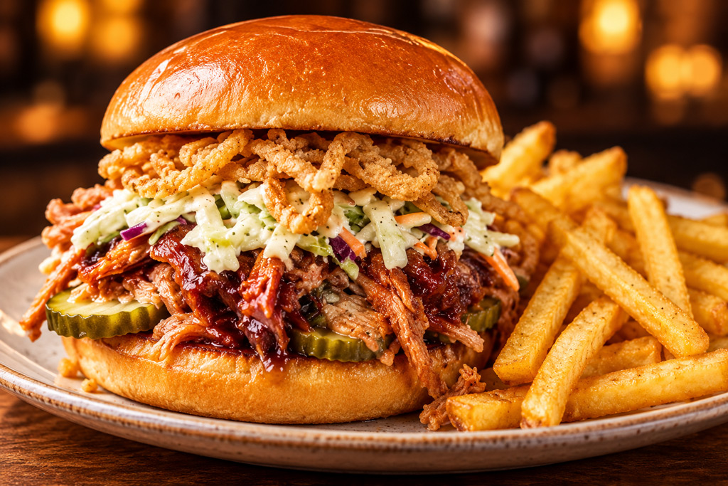 BBQ Pulled Pork Sandwich