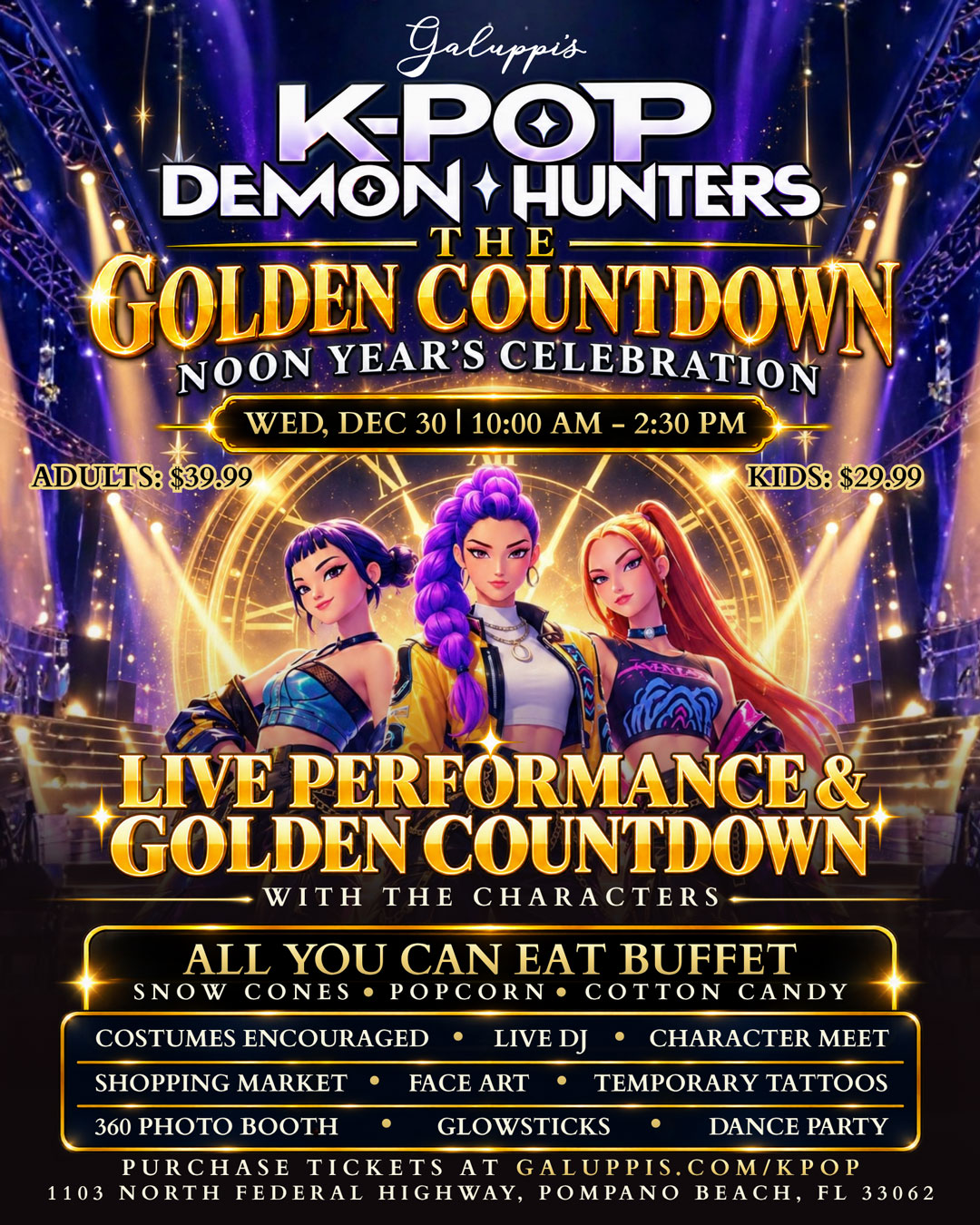 K-POP Demon Hunters Golden Countdown